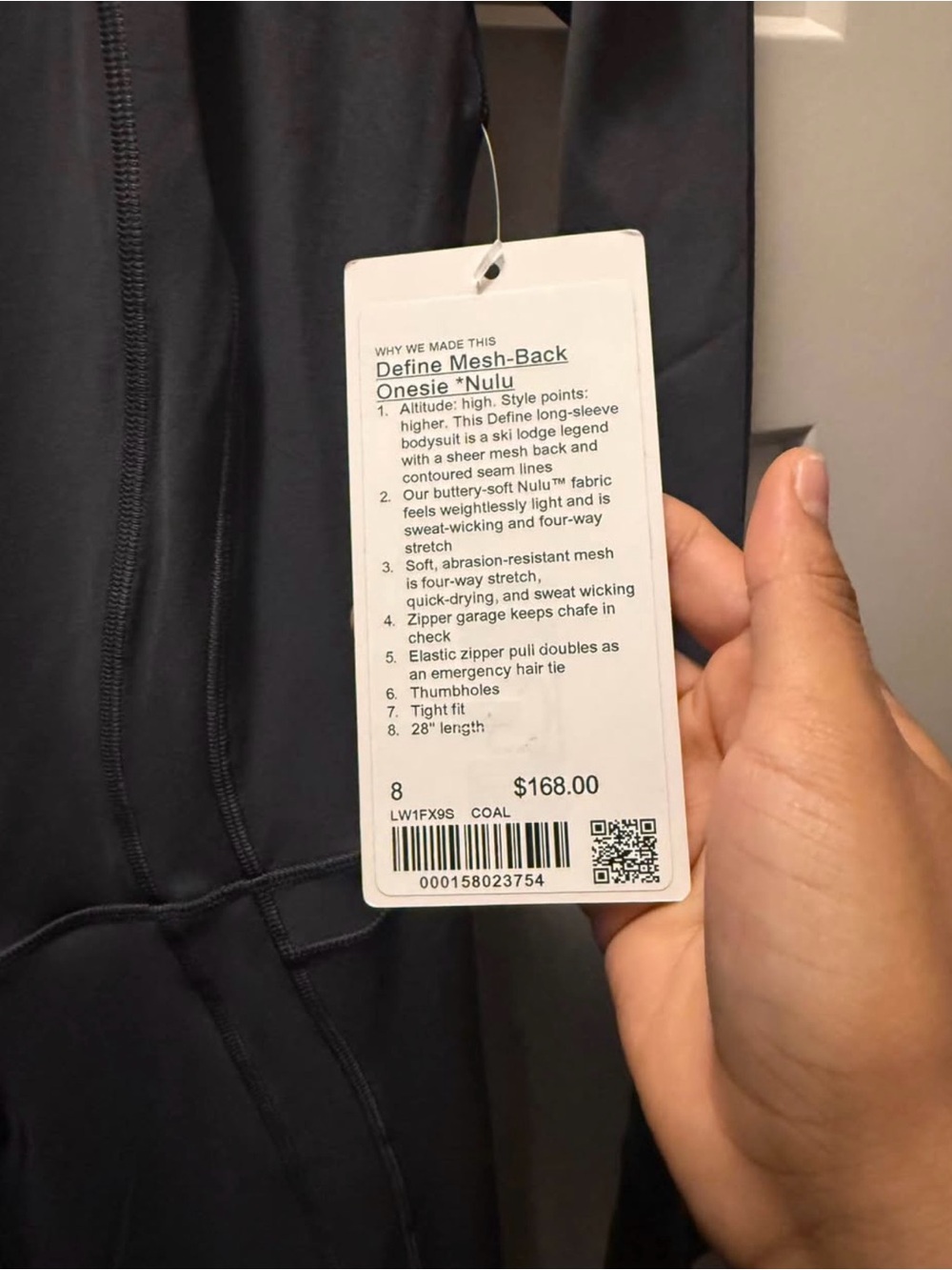 lululemon athletica Define Mesh-Back Onesie *Nulu - Picture 6 of 8